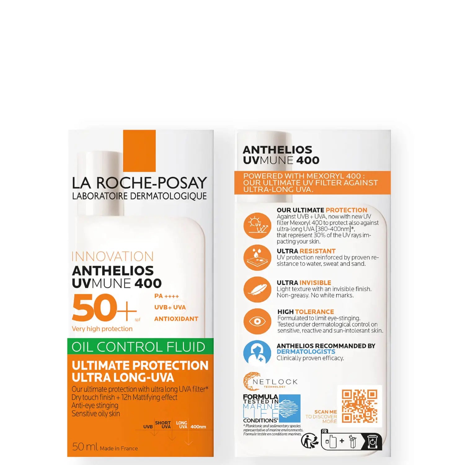 “La Roche-Posay Anthelios Sunscreen SPF 50 – Broad Spectrum Daily Sun Protection for Face & Body”