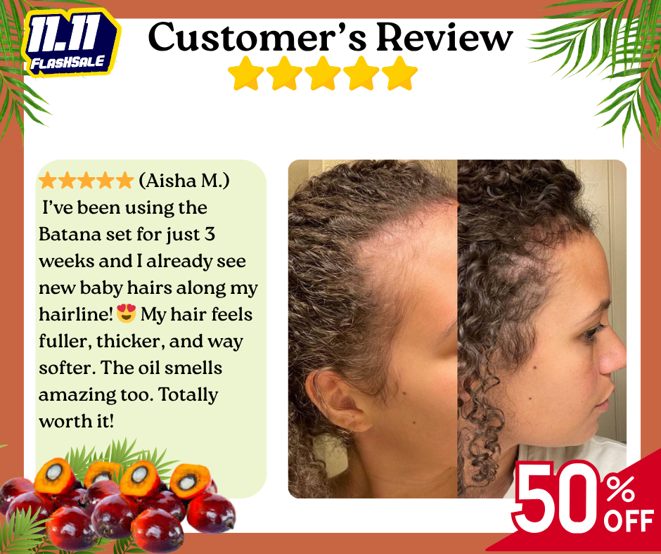 4-in-1 Batana Hair Revival Kit – Oil, Shampoo, Conditioner & Mask