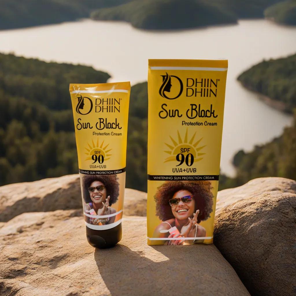 Dhin Dhin Sun Block – Broad Spectrum SPF, UVA/UVB Protection & Skin Hydration
