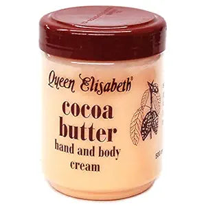Queen Elisabeth Cocoa Butter Cream 250ml jar (Imported From GHANA)