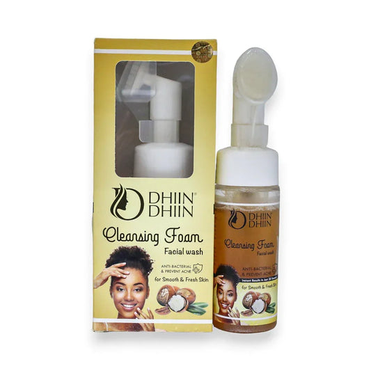 Dhiin Dhiin Cleansing Foam Facial Wash 175ml – Gentle Daily Cleanser with Rich Foam - African skincare