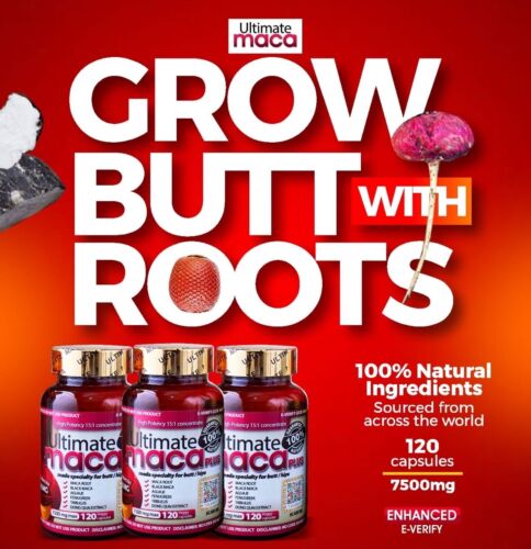 Ultimate Maca Plus Pills 7500mg, 120Pills