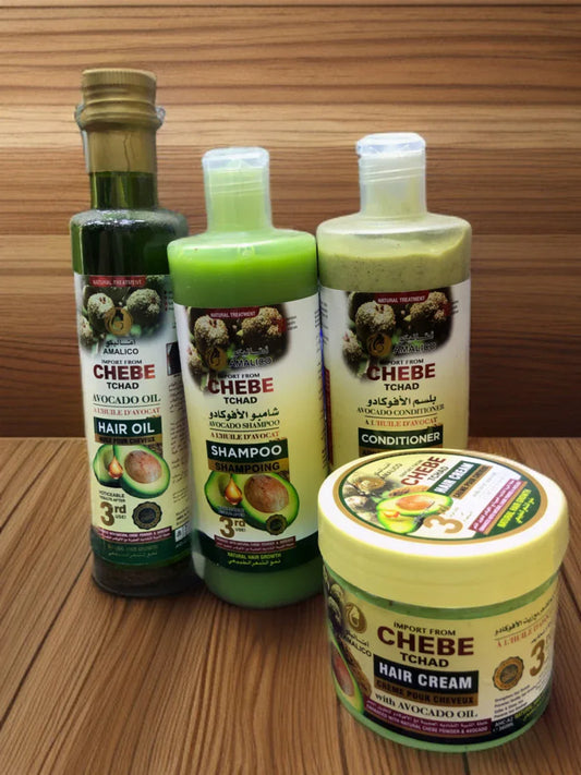 Chebe Itchad Olive Oil Hair Care Collection – Hydrating & Strengthening Formula - African skincare