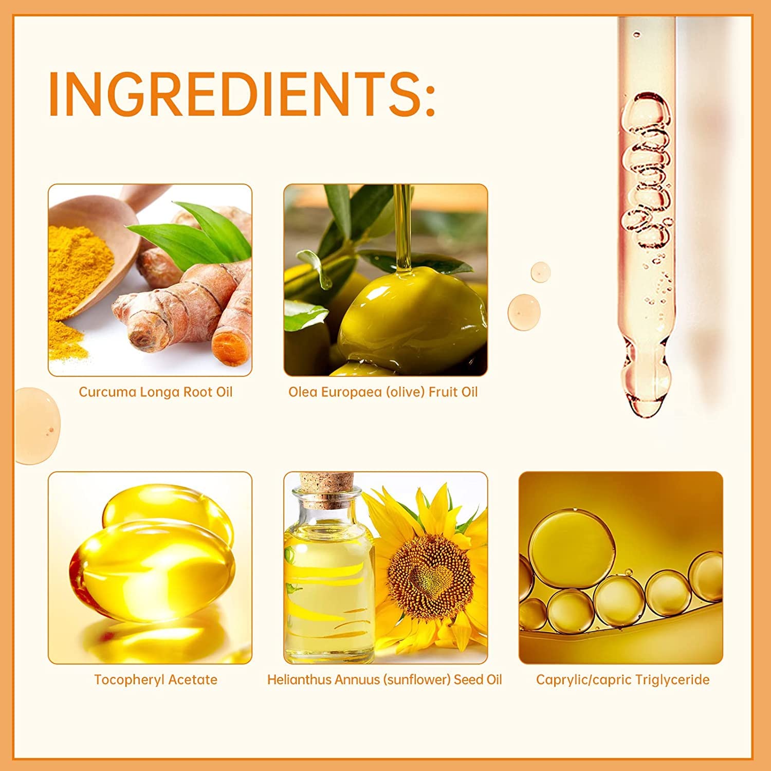 Turmeric Face Serum for Dark Spots &amp; Uneven Skin Tone – Brightening, Acne-Fighting &amp; Glowing Skin Formula