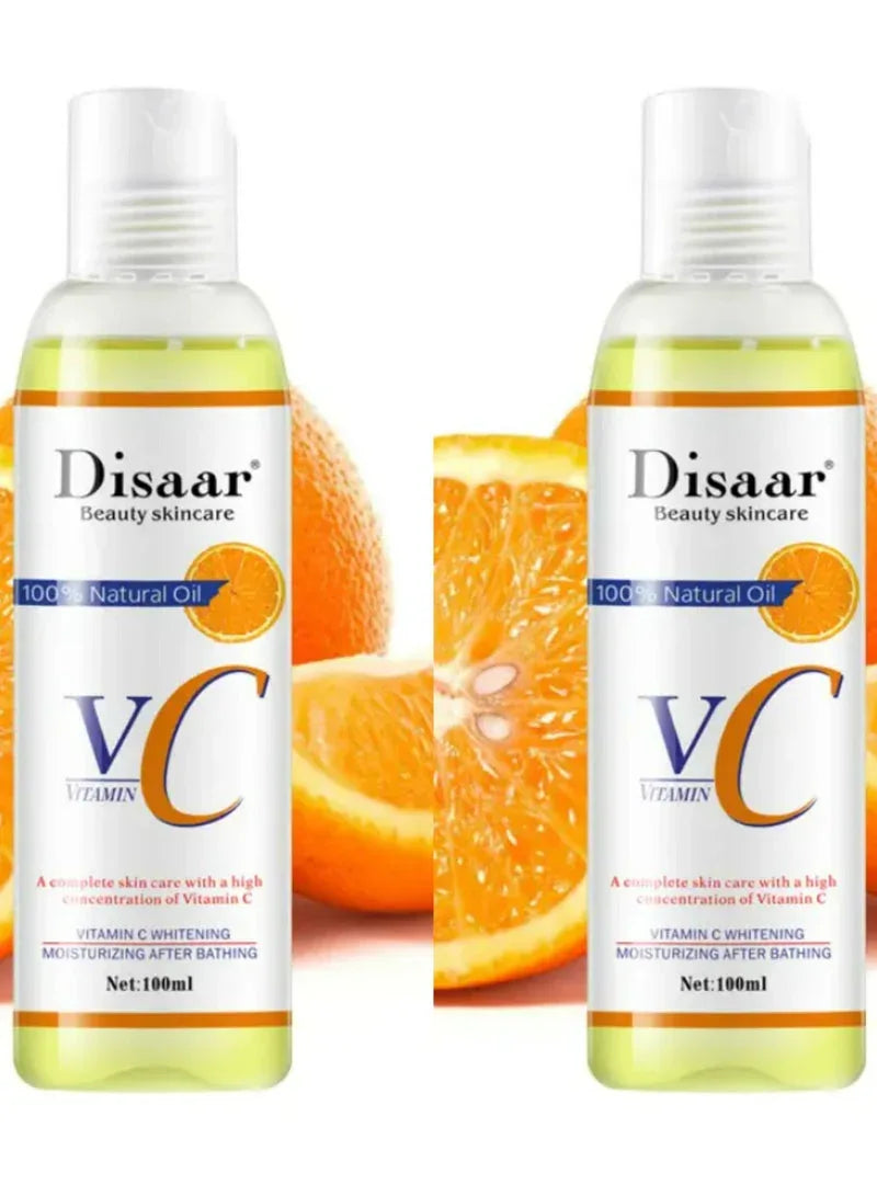Disaar Vitamin C Glow Body Oil – Daily Skin Radiance Care ( BUY 1 GET 1 FREE ) - African skincare