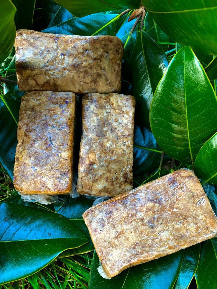 Raw African Black Soap – Traditional Deep Cleansing Care (From Ghana) 250 GRAMS