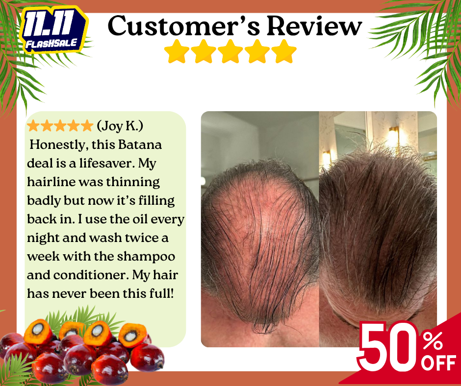 4-in-1 Batana Hair Revival Kit – Oil, Shampoo, Conditioner & Mask