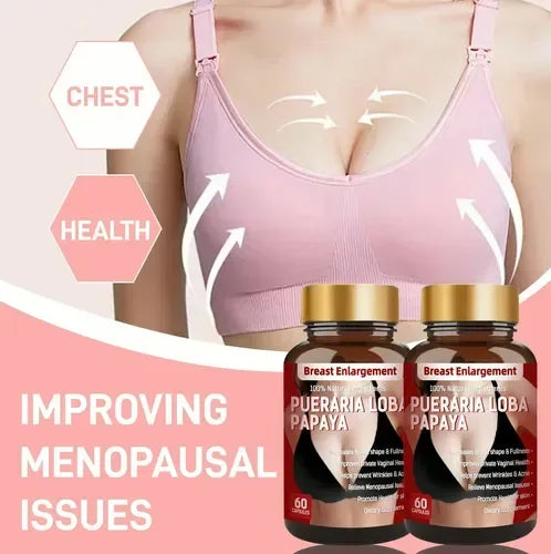 Pueraria Lobata Breast Firming and lifting up pill ( 60 Pills) - African skincare