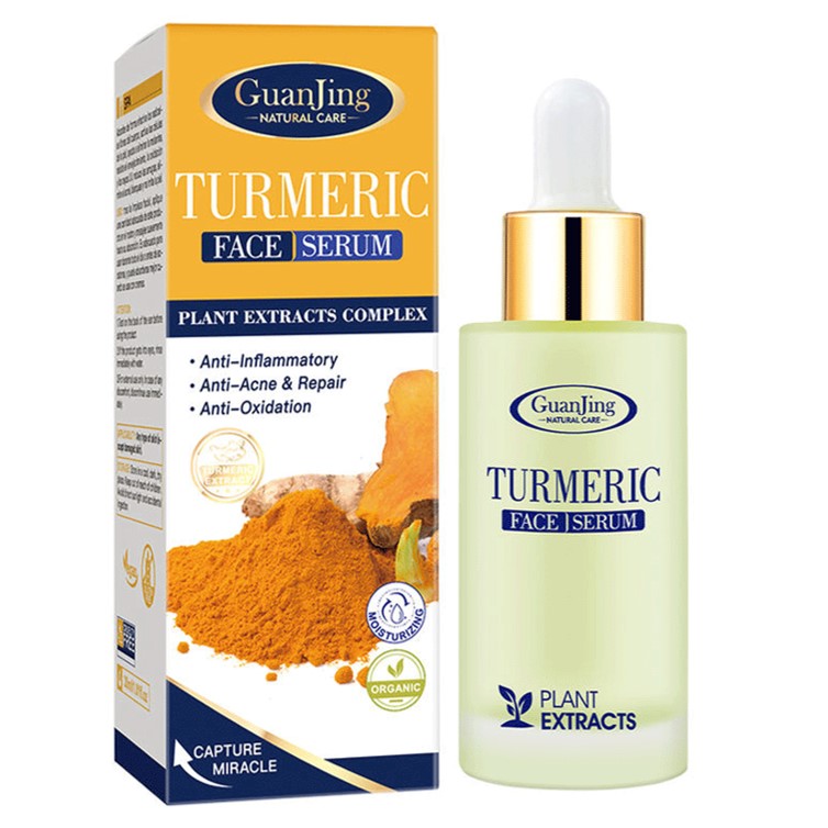 Turmeric Face Serum for Dark Spots &amp; Uneven Skin Tone – Brightening, Acne-Fighting &amp; Glowing Skin Formula