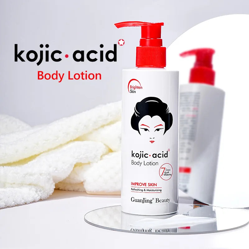 “Kojic Acid Lightening Body Lotion – Brightening & Even-Tone Daily Moisturizer 500 ml”