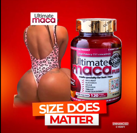 Ultimate Maca Plus Pills 7500mg, 120Pills