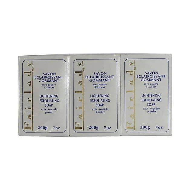 Fairlady Lightening Exfoliating Soap (3Pack)- 200g - African skincare