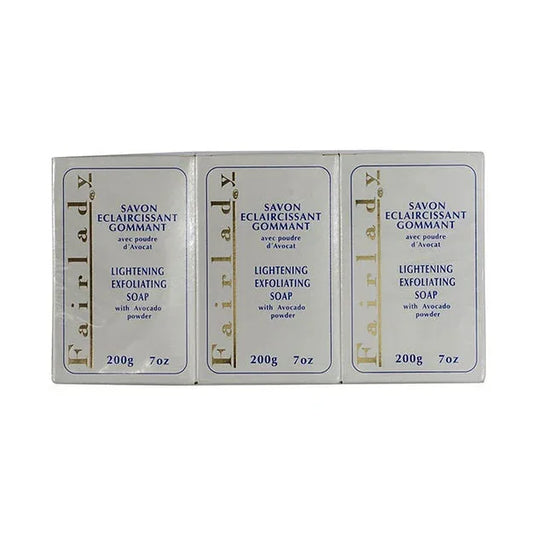 Fairlady Lightening Exfoliating Soap (3Pack)- 200g - African skincare