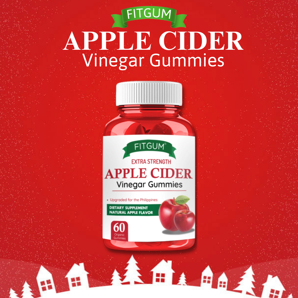 Flat Tummy , Flat Stomach Extra Strength Apple Cider Vinegar Gummies Dietary Supplement – Natural Apple Flavor” (60 gummies)