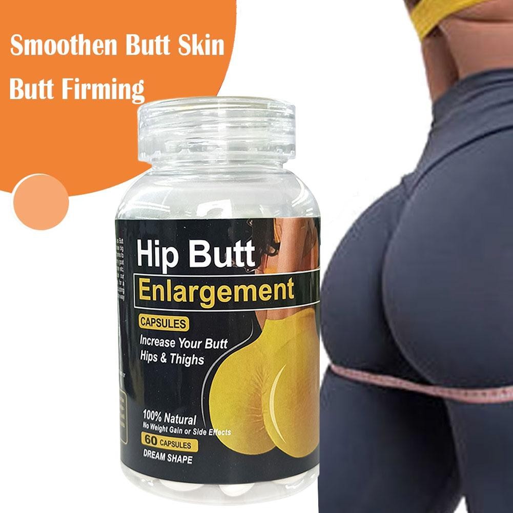 Butt Booster Bottom Lift &Enlargement Pills Bigger Firmer Curves Organic Capsule ( 60 pills)