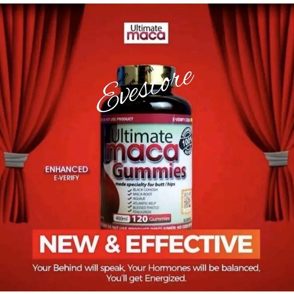 Ultimate Maca Gummies For Butt And Hip - for super mabina lifting up and Deep Curve
