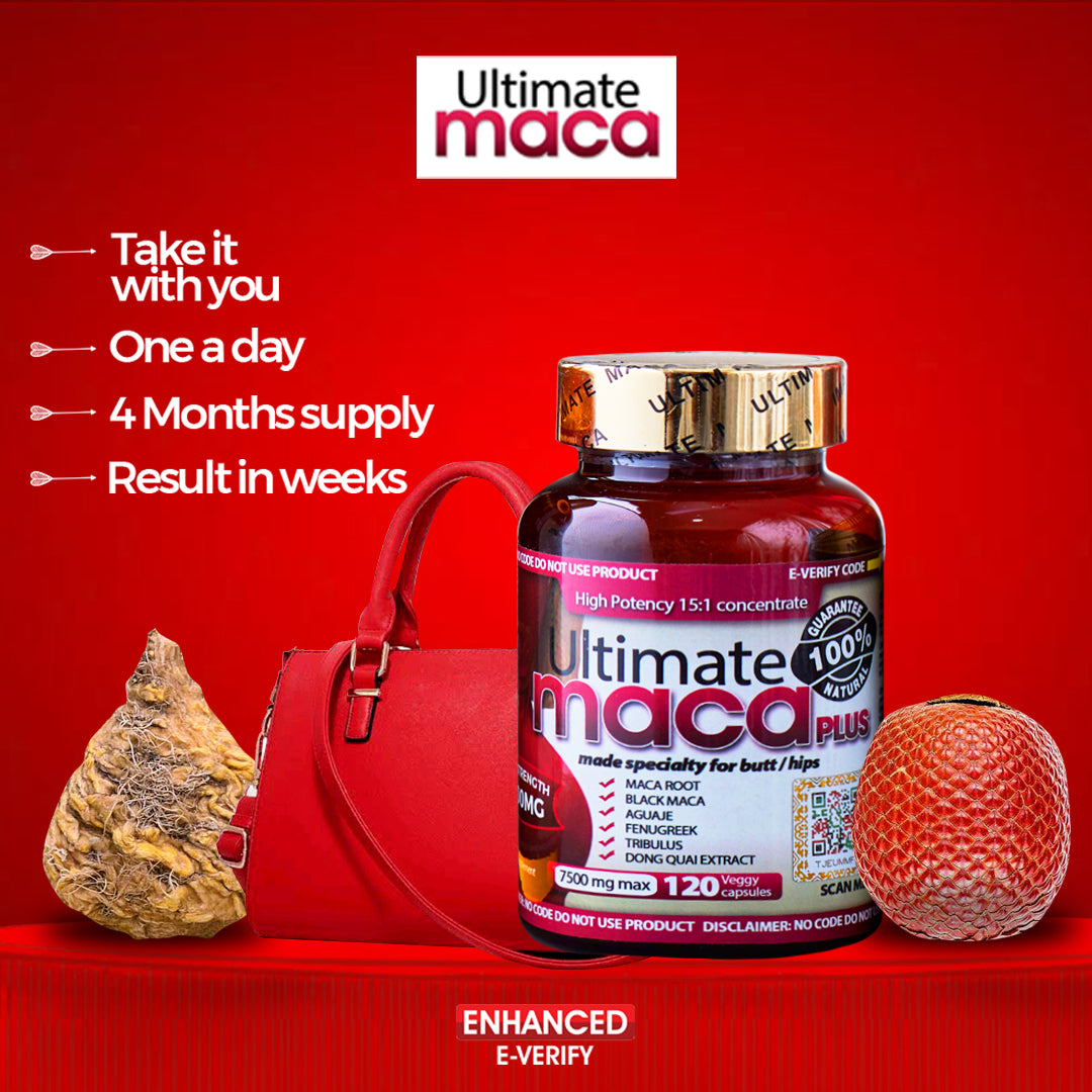 Ultimate Maca Gummies For Butt And Hip - for super mabina lifting up and Deep Curve