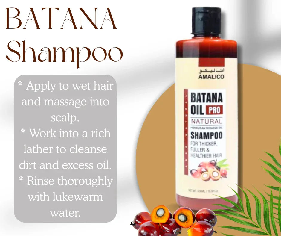 4-in-1 Batana Hair Revival Kit – Oil, Shampoo, Conditioner & Mask - African skincare