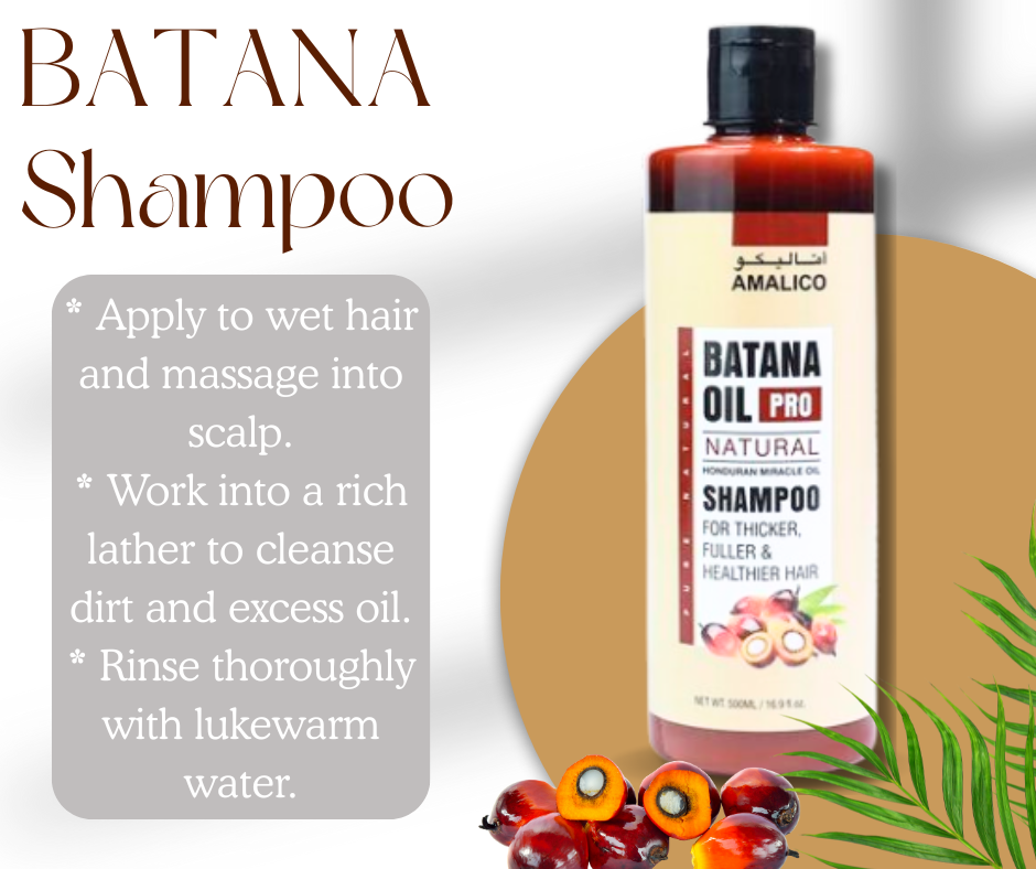 4-in-1 Batana Hair Revival Kit – Oil, Shampoo, Conditioner & Mask