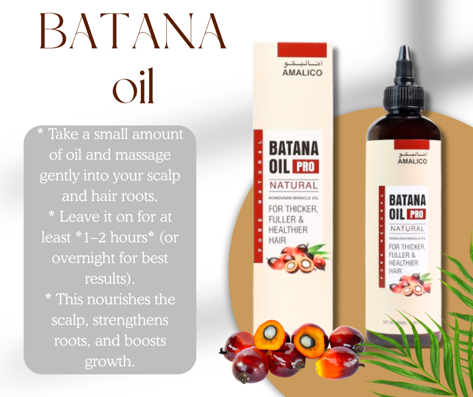 4-in-1 Batana Hair Revival Kit – Oil, Shampoo, Conditioner & Mask